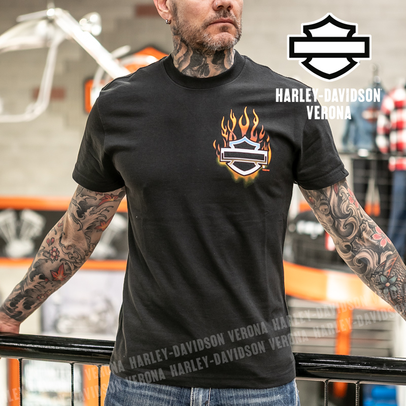 T-shirt Harley-Davidson® Skull Let’s F*ing Ride