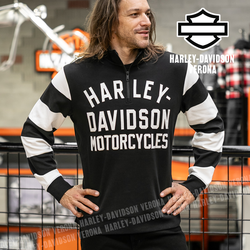 Felpa leggera zip 1/4 Harley-Davidson® Breakout