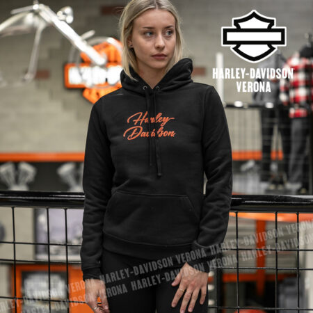 Felpa con cappuccio Harley-Davidson® Essential Bling Pullover - Harley Black
