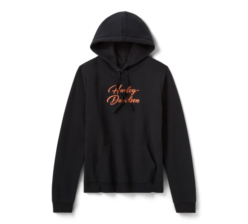 Felpa con cappuccio Harley-Davidson® Essential Bling Pullover - Harley Black