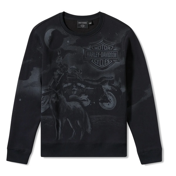 Felpa girocollo Harley-Davidson® Lone Wolf Lowrider