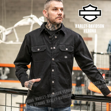 Giacca-camicia Harley-Davidson® Racer Font