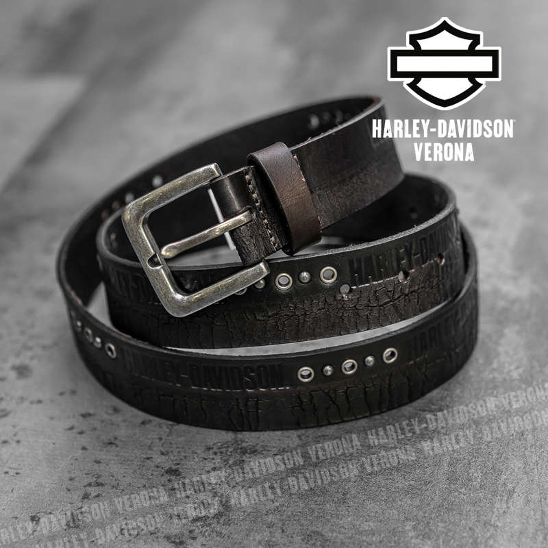 Cintura in pelle Harley-Davidson® Stud Eyelet