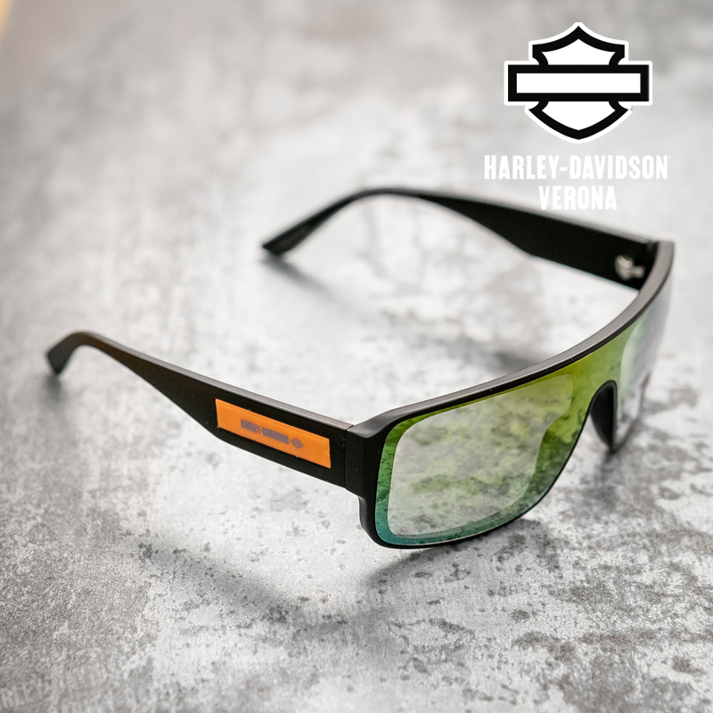 Occhiali da sole in policarbonato Harley-Davidson® By Marcolin Matt Black - immagine 3