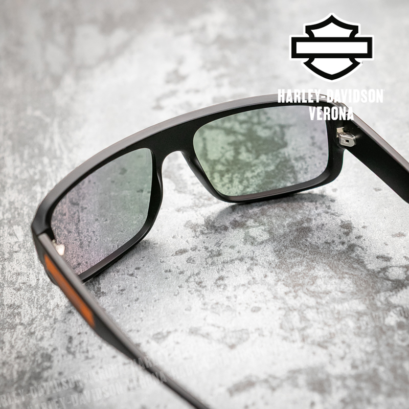 Occhiali da sole in policarbonato Harley-Davidson® By Marcolin Matt Black - immagine 6