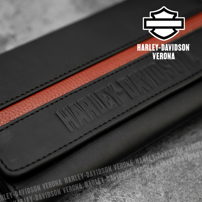 Portafoglio Harley-Davidson® Center Block Trucker Black - immagine 3