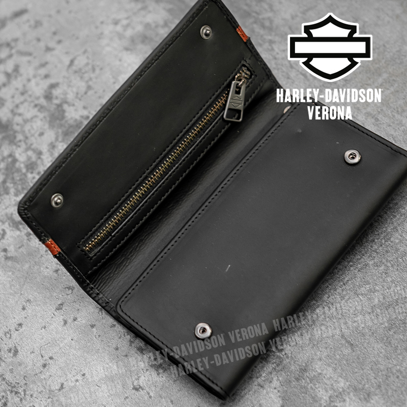 Portafoglio Harley-Davidson® Center Block Trucker Black - immagine 5