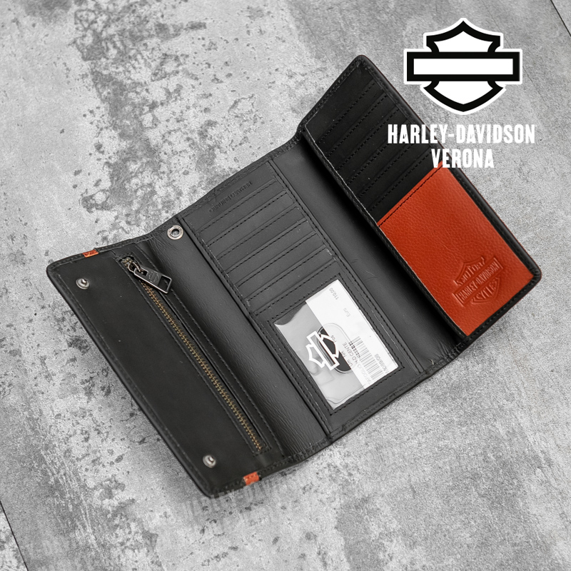 Portafoglio Harley-Davidson® Center Block Trucker Black - immagine 6