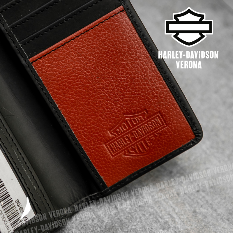 Portafoglio Harley-Davidson® Center Block Trucker Black - immagine 7