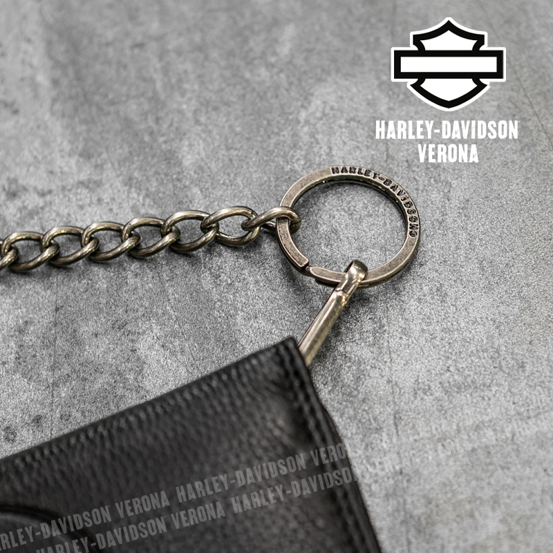 Portafoglio con catena Harley-Davidson® Trucker Willie G Skull - immagine 5