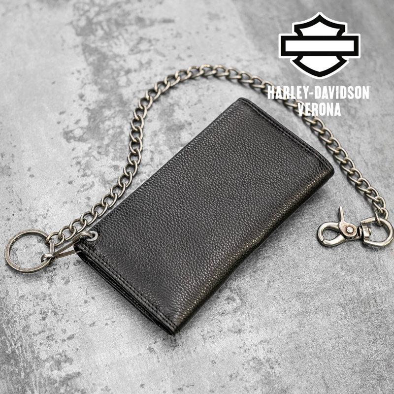 Portafoglio con catena Harley-Davidson® Trucker Willie G Skull - immagine 3