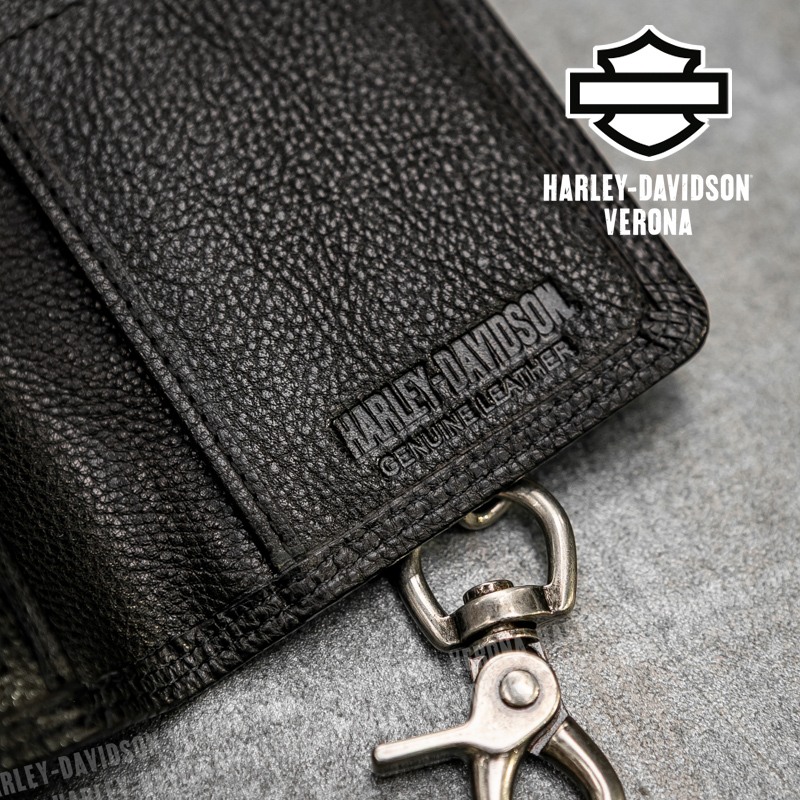 Portafoglio con catena Harley-Davidson® Trucker Willie G Skull - immagine 7