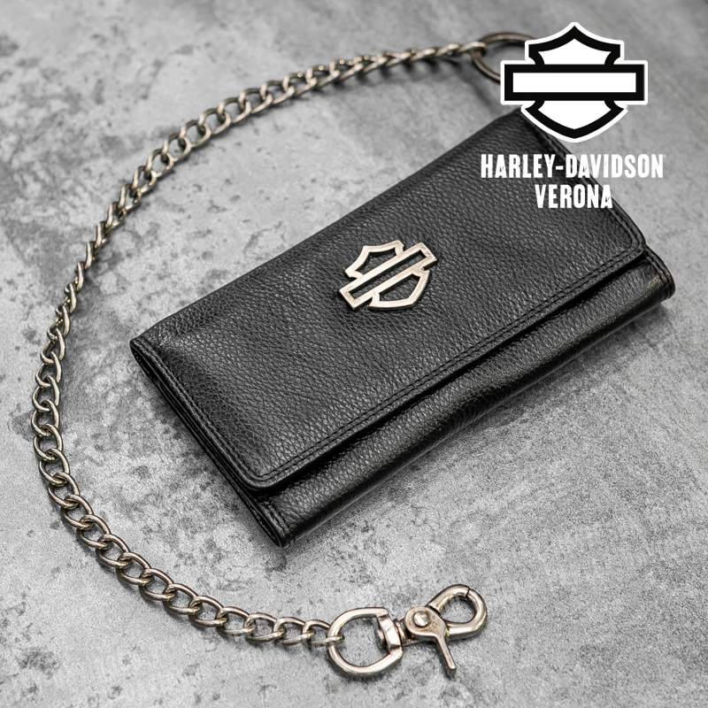 Portafoglio con catena Harley-Davidson® Trucker Open B&S - immagine 2
