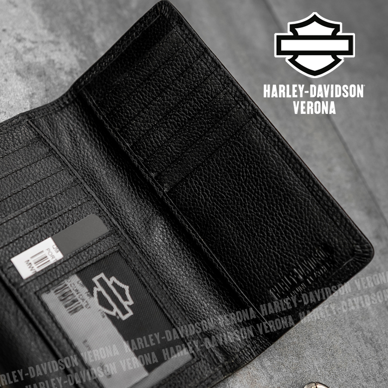 Portafoglio con catena Harley-Davidson® Trucker Open B&S - immagine 6