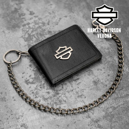 Portafoglio con catena Harley-Davidson® Open B&S Slim