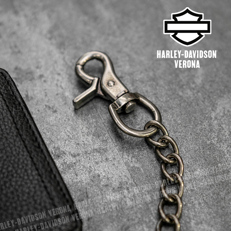 Portafoglio con catena Harley-Davidson® Open B&S Slim - immagine 4