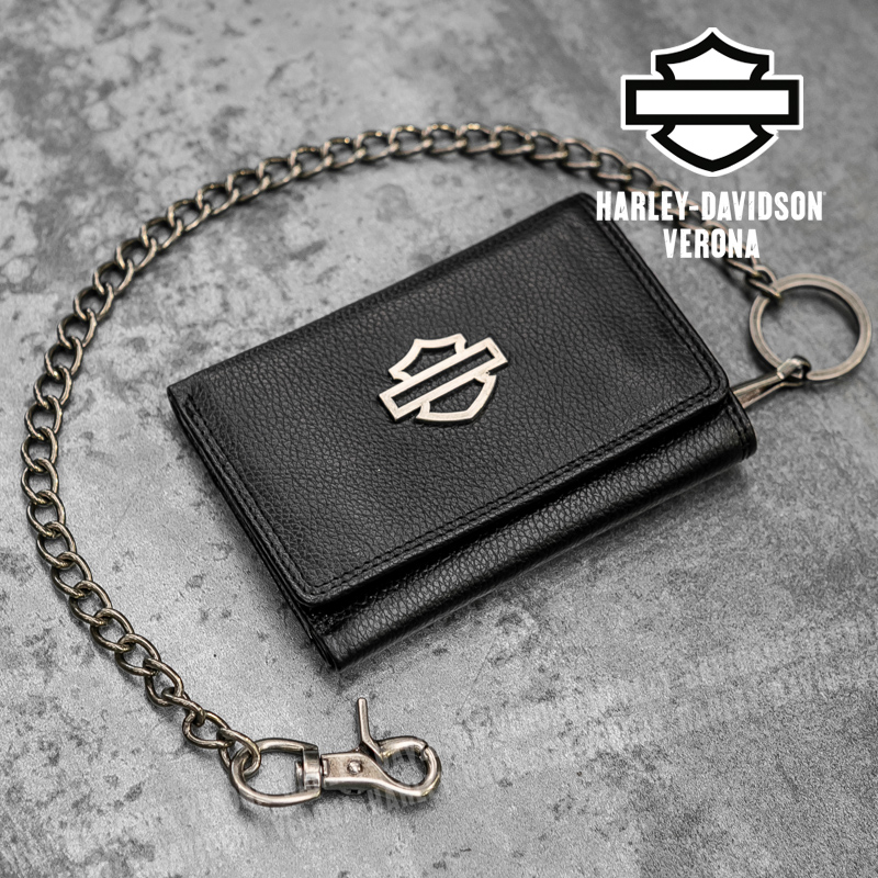 Portafoglio con catena Harley-Davidson® Open B&S Med - immagine 2