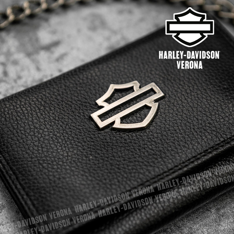 Portafoglio con catena Harley-Davidson® Open B&S Med - immagine 3