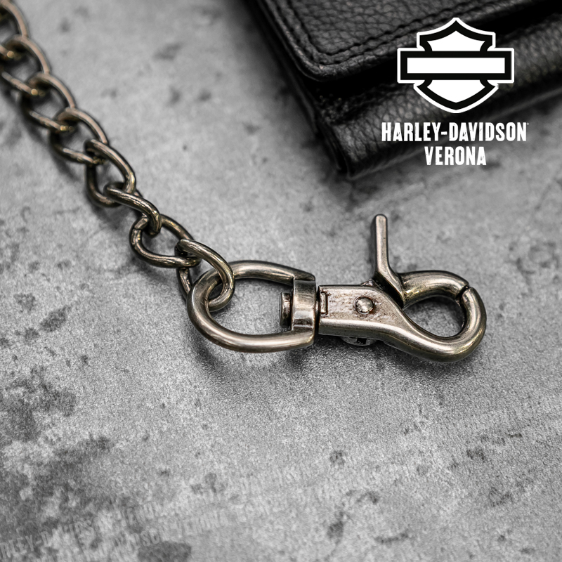 Portafoglio con catena Harley-Davidson® Open B&S Med - immagine 4