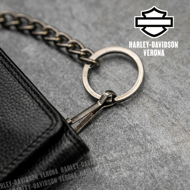 Portafoglio con catena Harley-Davidson® Open B&S Med - immagine 5
