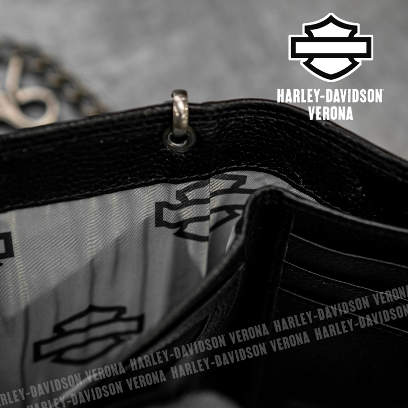 Portafoglio con catena Harley-Davidson® Open B&S Med - immagine 9
