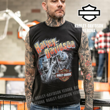 T-Shirt senza maniche H-D® Romeo&Gulietta Rumble