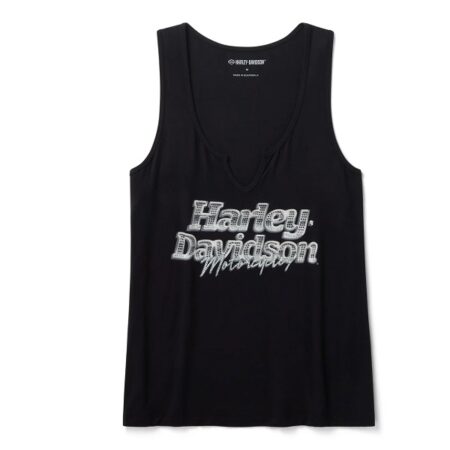 Canotta Harley-Davidson® Bling Notch Neck