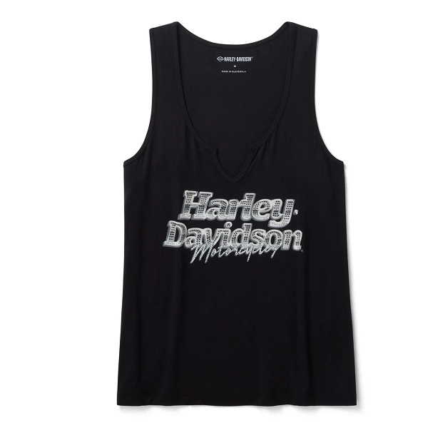 Canotta Harley-Davidson® Bling Notch Neck