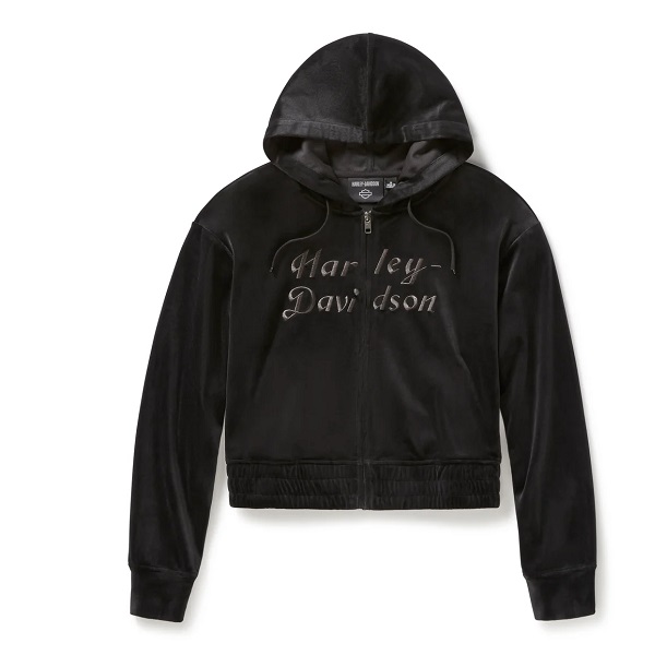 Felpa con cappuccio Harley-Davidson® Velvet Black