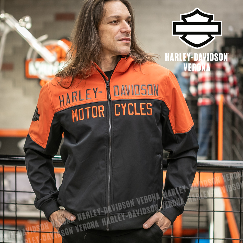 Harley-Davidson® Idyl Colorblocked Hooded Windstopper Jacket