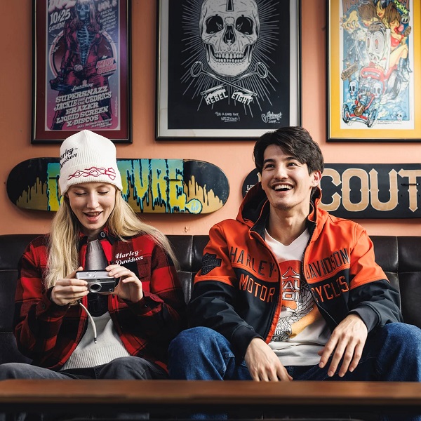 Giacca Windstopper con cappuccio Harley-Davidson® Idyl Colorblocked