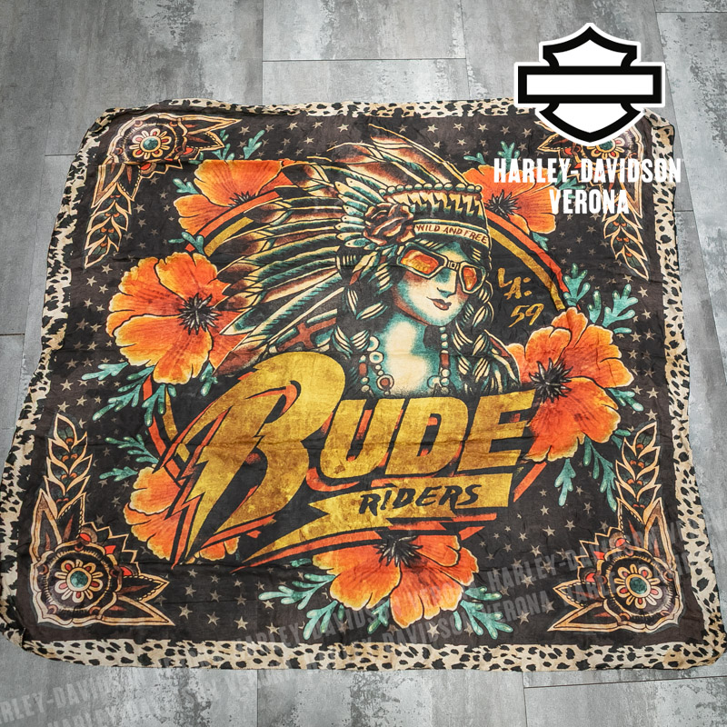 Foulard Rude Riders Black Indian