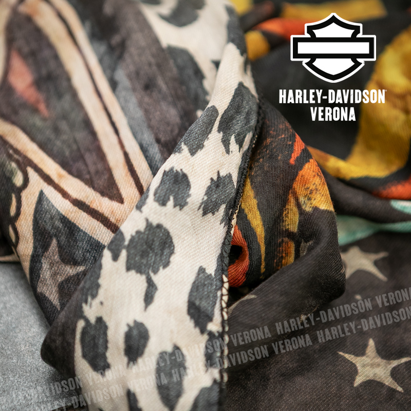 Foulard Rude Riders Black Indian - immagine 5