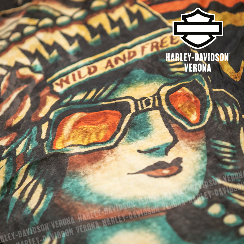 Foulard Rude Riders Black Indian - immagine 6