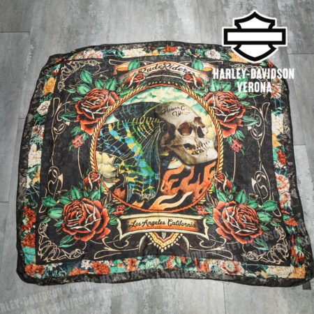 Foulard Rude Riders Skull & Butterflies