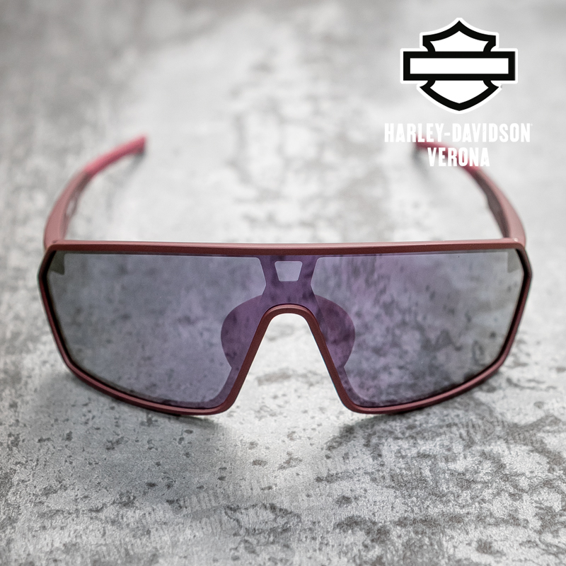 Occhiali da sole Harley-Davidson® Iron Bond by Marcolin - Matte Pink/Brown Mirror