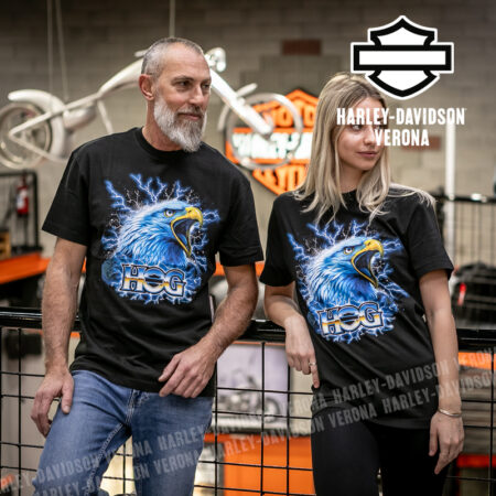 T-shirt unisex Harley-Davidson® Electric Eagle H.O.G.®