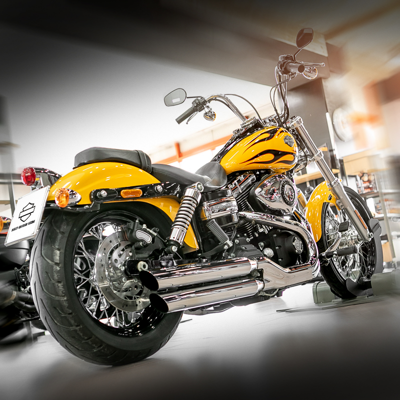FXDWG DYNA WIDE GLIDE CHRM YELLOW MY 11 - immagine 11