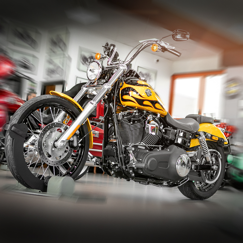 FXDWG DYNA WIDE GLIDE CHRM YELLOW MY 11 - immagine 5