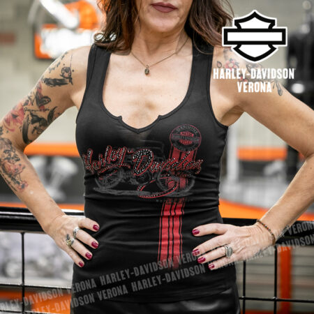 Canotta Harley-Davidson® Bling Rally n Ride - Harley Black