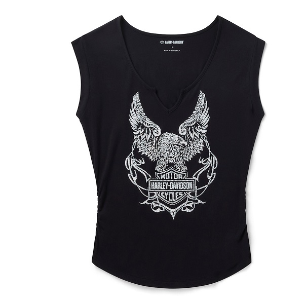 Top Harley-Davidson® Bling Born to Fly - Harley Black