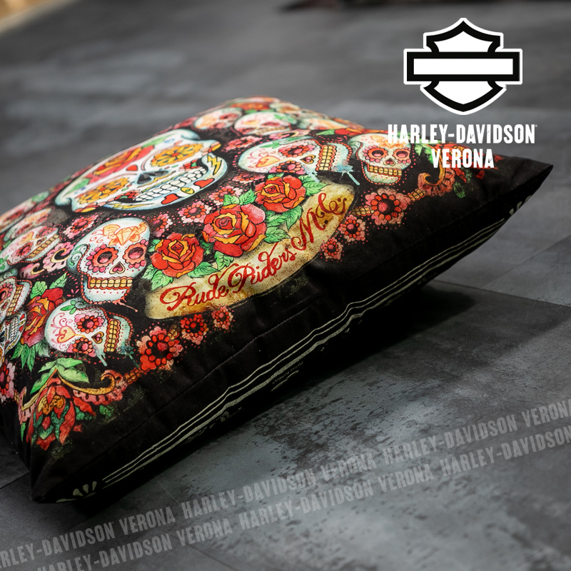 Cuscino Rude Riders Calavera - immagine 4