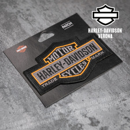 Patch Harley-Davidson® TRADEMARK BAR & SHIELD GREY