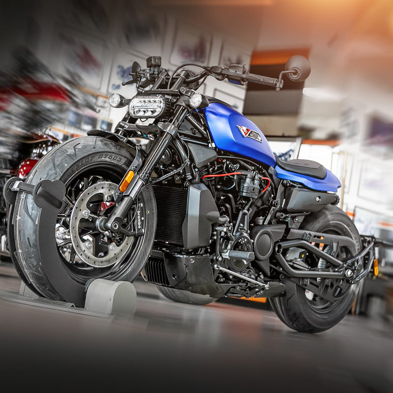 2026RH1250S SPORTSTER S AURORA BLUE DNM - immagine 3