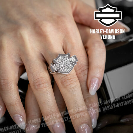 Anello Harley-Davidson® Pavé B&S