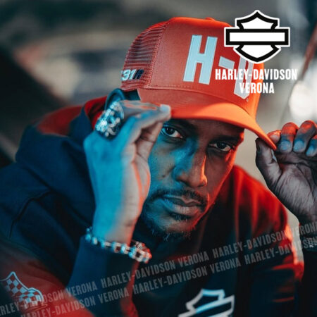 Cappellino Harley-Davidson® Factory Racing Trucker Orange