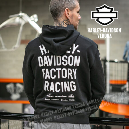 Felpa unisex con cappuccio Harley-Davidson® Factory Racing Team - Black