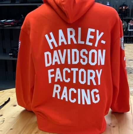 Felpa unisex con cappuccio Harley-Davidson® Factory Racing Team - Orange