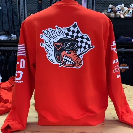 Felpa girocollo unisex Harley-Davidson® Factory Racing Team - Orange