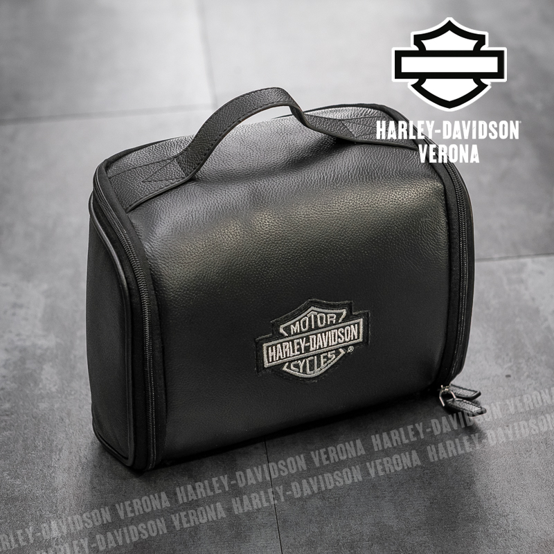 Trousse da viaggio Harley-Davidson® in pelle - immagine 11
